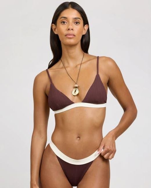 Onia Multicolor Danni Bikini Top