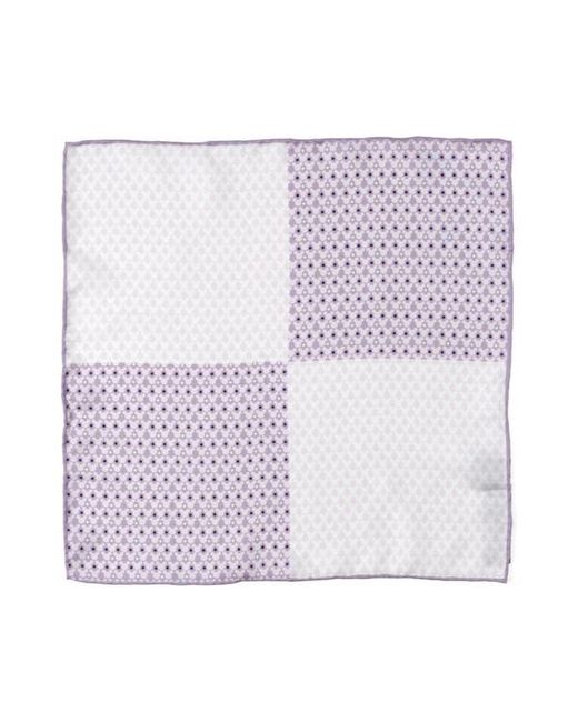 Cufflinks Inc. Purple X Disney Mickey Dot Silk Pocket Square for men