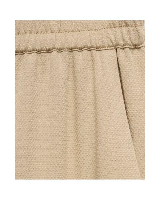 Mango Natural Pull On Wide Leg Pants