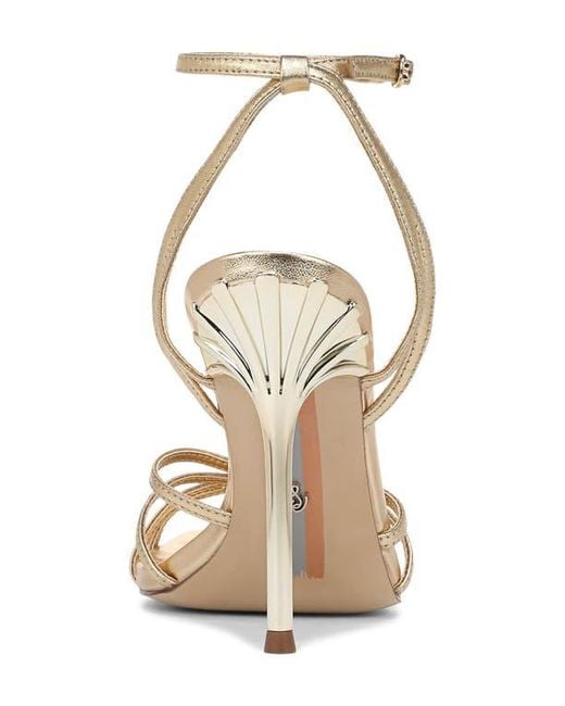 Sam Edelman Metallic Lili Ankle Strap Sandal