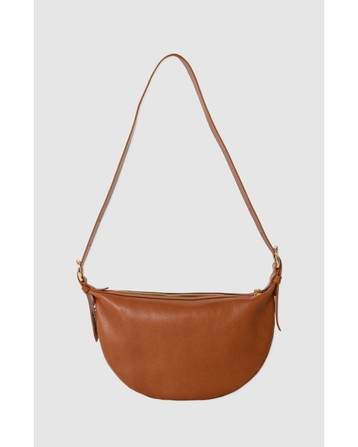 TAH White Nova Sling Bag