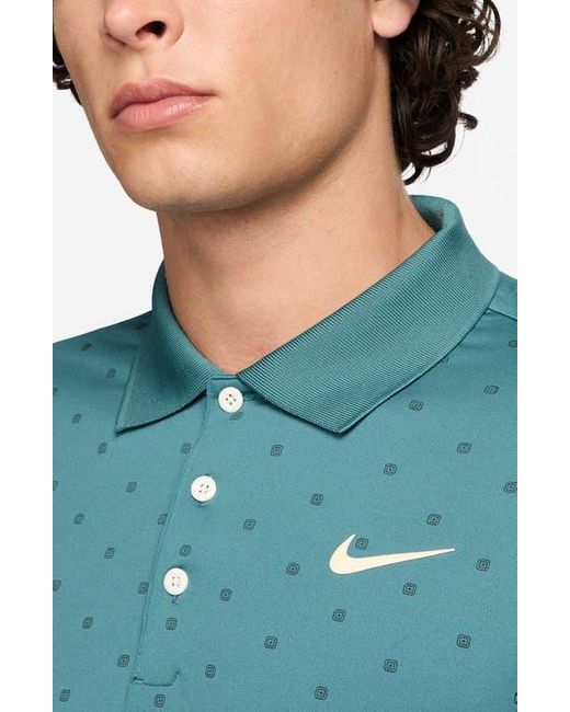 Nike Blue Tour Dri-Fit Golf Polo for men