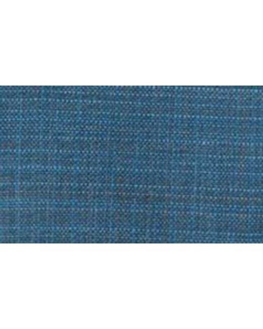 Canali Blue Kei Trim Fit Mélange Shadow Plaid Super 130S Wool Sport Coat for men