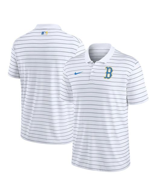 nike red sox polo