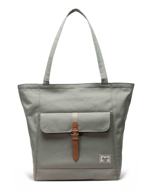 Herschel Supply Co. Gray Retreat Recycled Polyester Tote