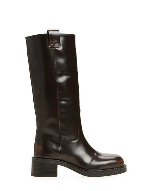 Alohas Black Sajan Round Toe Boot