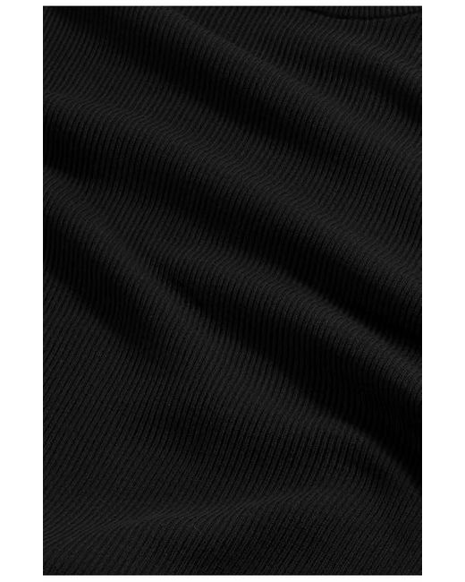 NN07 Black Kevin 6600 Orgcanic Cotton Sweater for men