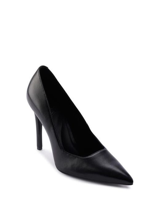 DKNY Black Mickel Pointed Toe Pump