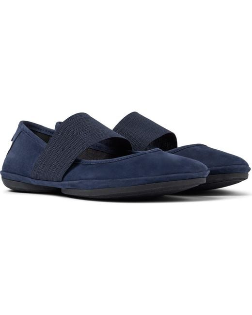 Camper Blue Ballerinas
