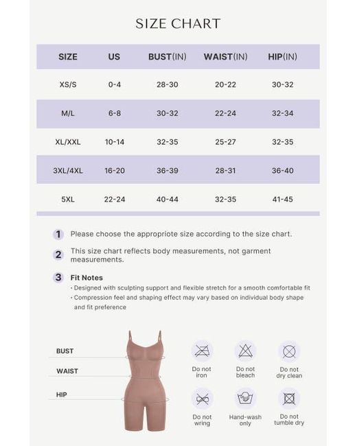Shapellx Natural Seamless Mid-Thigh Full Shaping Bodysuit