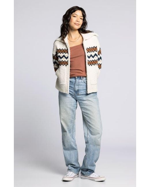 Thread & Supply White Myra Sweater Jacket