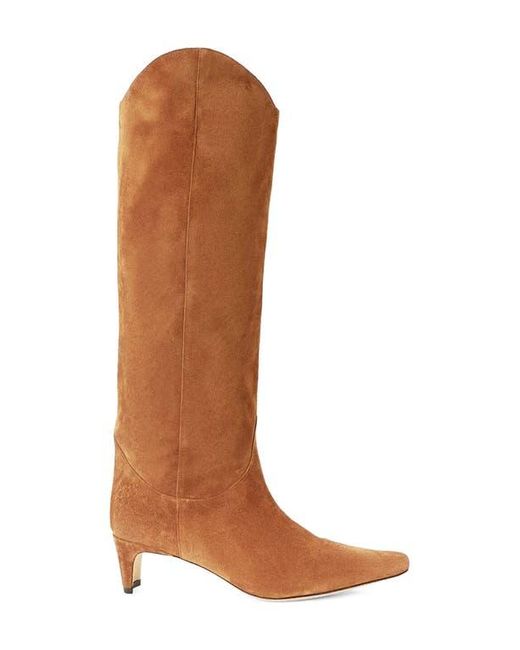 Staud Brown Wally Western Boot