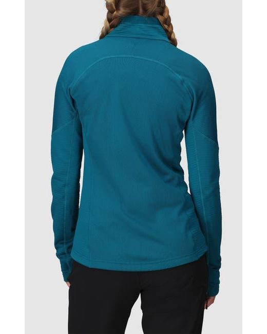 Outdoor Research Blue Deviator Fleece Half Zip Pullover