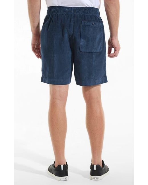 Lands' End Blue 7 Deck Short for men