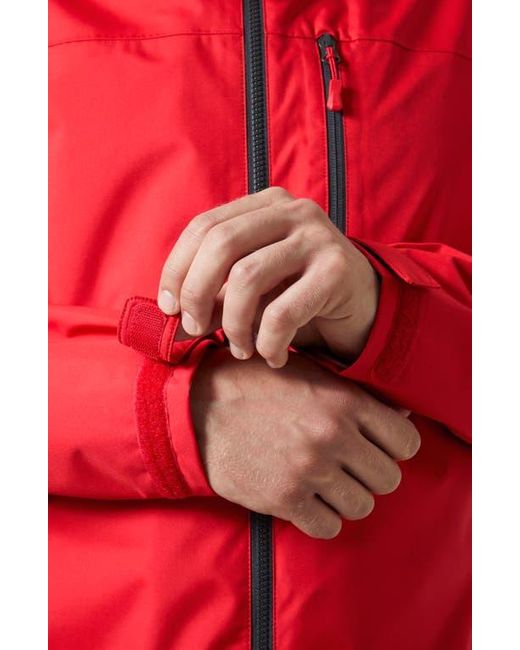 Helly Hansen Red Crew 2.0 Waterproof Sailing Jacket for men