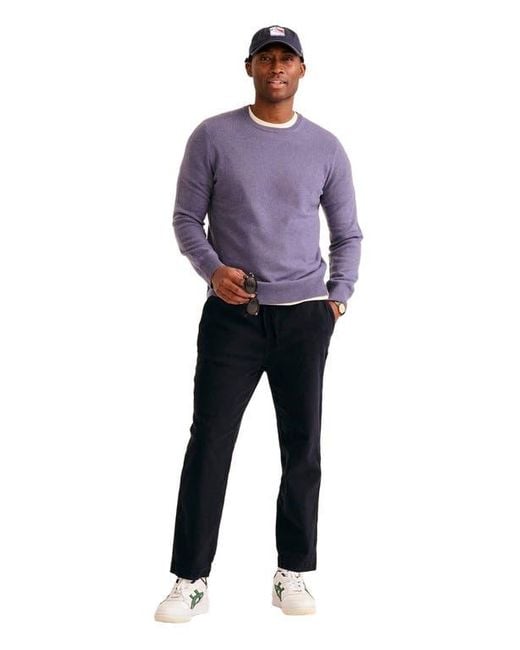 NAADAM Blue The Original Cashmere Sweater for men