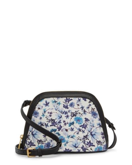 Vince Camuto Blue Sabra Floral Print Crossbody Bag