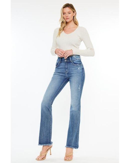 Kancan Blue Ruby High Rise Bootcut Jeans