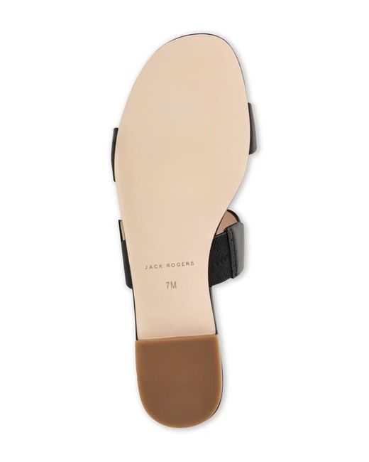 Jack Rogers Black Greglen Two-Strap Sandal