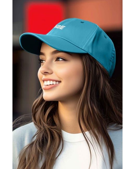 Alix Blue Babe Embroidered Cap