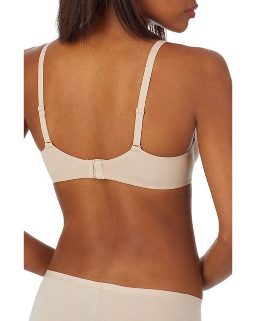 DKNY Brown Table Tops Underwire Plunge Bra