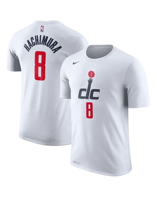 Nike Rui Hachimura Washington Wizards Name & Number Alternate Logo ...