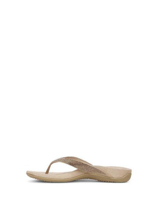 Vionic Multicolor Dillon Shine Flip Flop