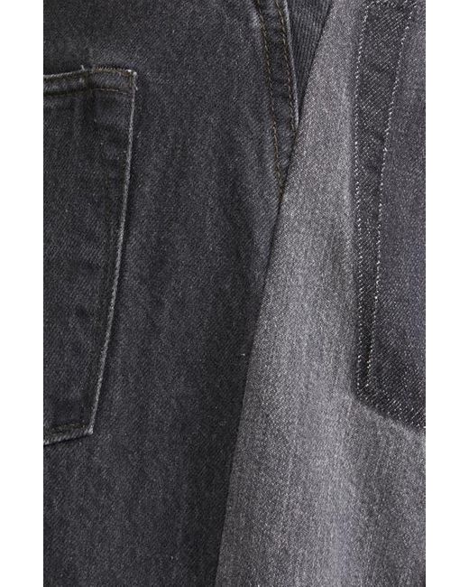 Kuro Gray Remake Denim Mark Vi Maxi Skirt