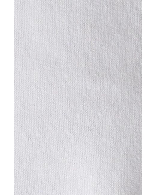 Sporty & Rich White Beverly Hills Crest Cotton Blend Polo