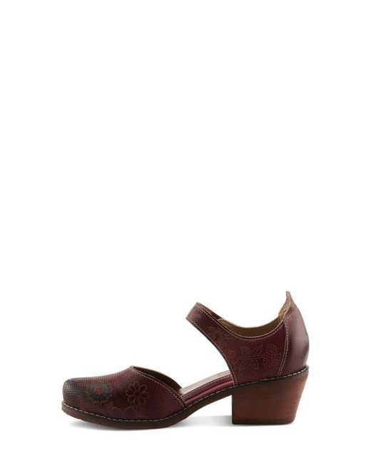 Spring Step Brown Cabracho Mary Jane Pump