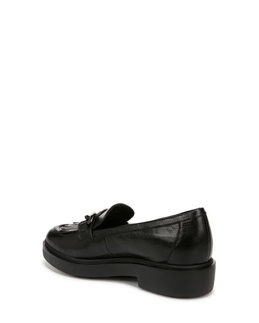 Naturalizer Black Paris Kiltie Bit Platform Loafer
