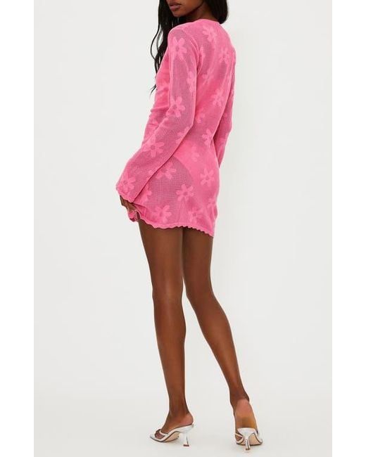 beach riot pink dress Beach Riot Sol Mini Dress main image 0
