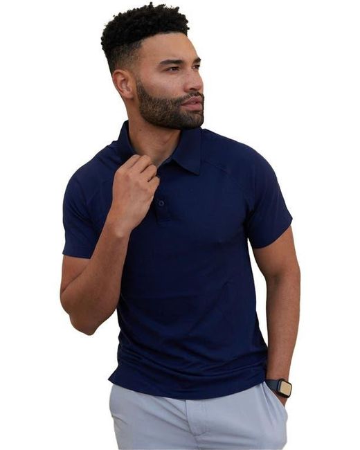 Fabletics Blue The Training Day Polo for men