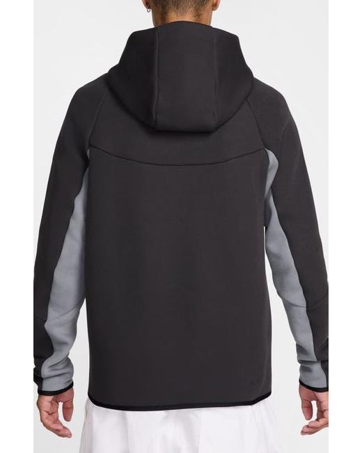 Nike Black Tech Windrunner Zip Hoodie for men