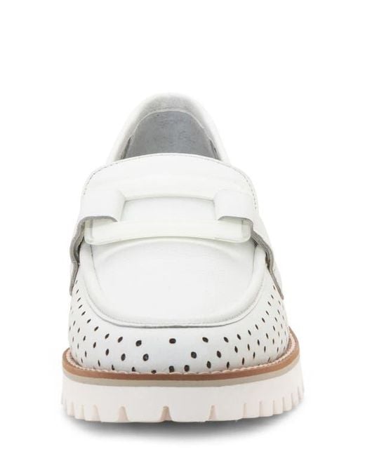 Ara White Kegon Loafer