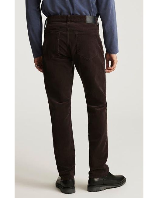 Mavi Black Marcus Slim Straight Leg Corduroy Pants for men