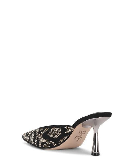 Jessica Simpson Black Xia Mule