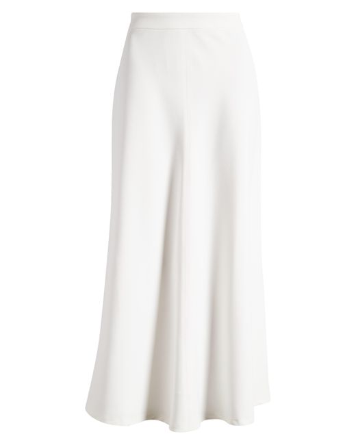 Halogen® White Halogen(r) Center Seam Midi Skirt