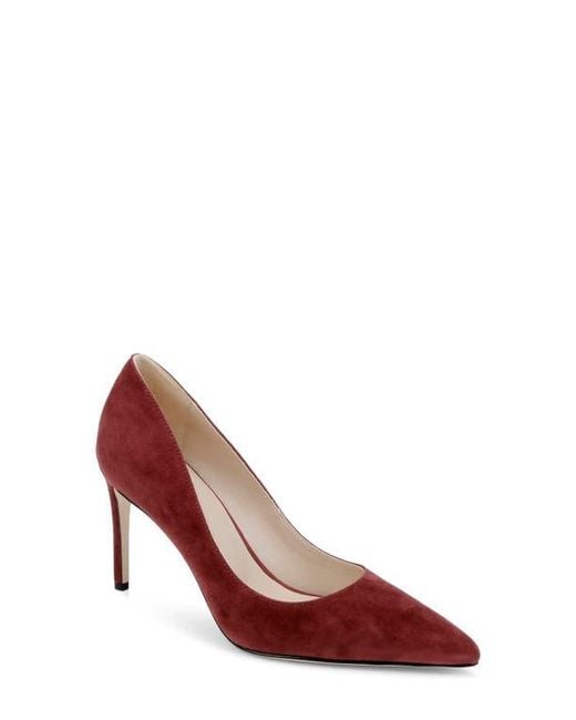 L'Agence Red Maelle Pointed Toe Pump
