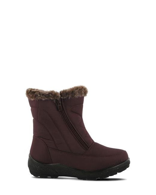 Flexus by Spring Step Brown Persenia Waterproof Winter Boot