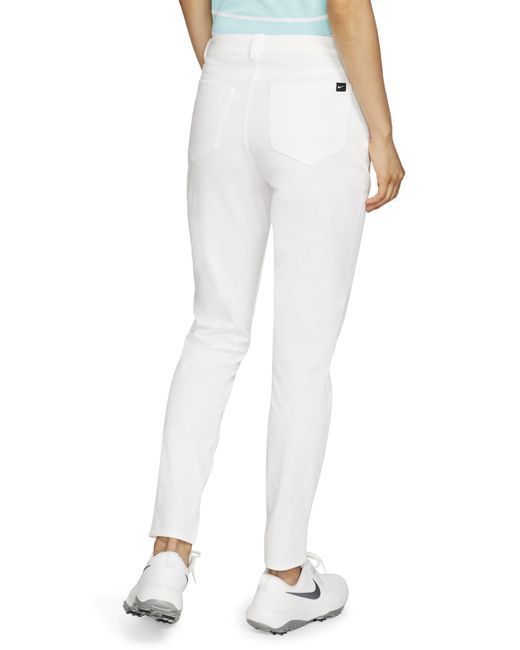 Nike Nike Slim Fit Cotton Blend Golf Pants in White Lyst