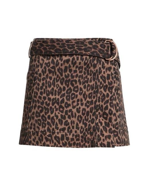 Rails Brown Deanna Belted Skirt