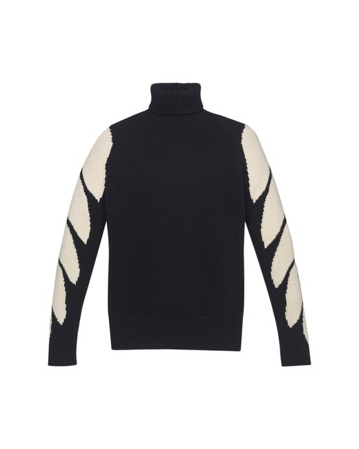 MCM Blue Turtleneck Sweater