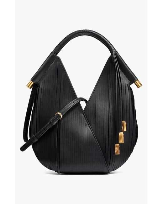 Donna Karan Black Baldwin Lasercut Micro Crossbody