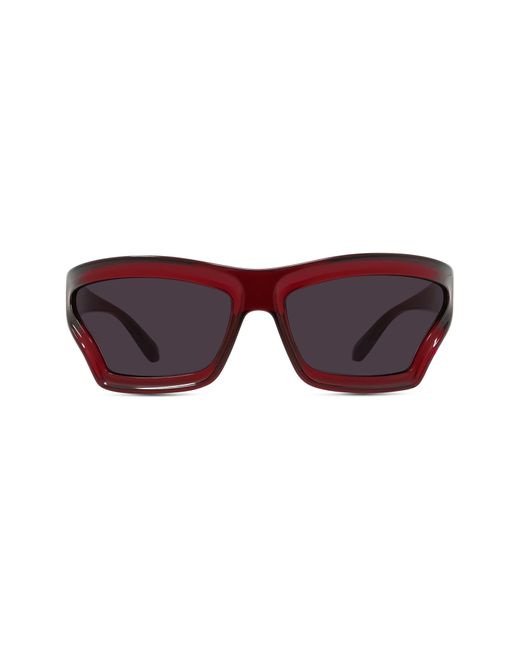 Loewe Purple X Paula's Ibiza 70mm Oversize Mask Sunglasses