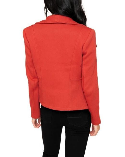 Gibsonlook Red Moto Jacket