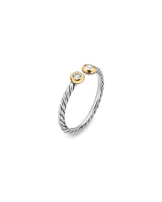 David Yurman Metallic Cable Open Round Ring