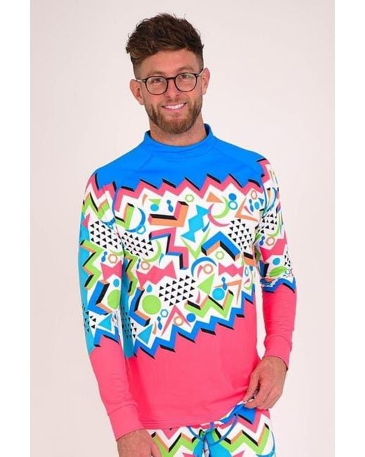 OOSC Pink Baselayer Top for men