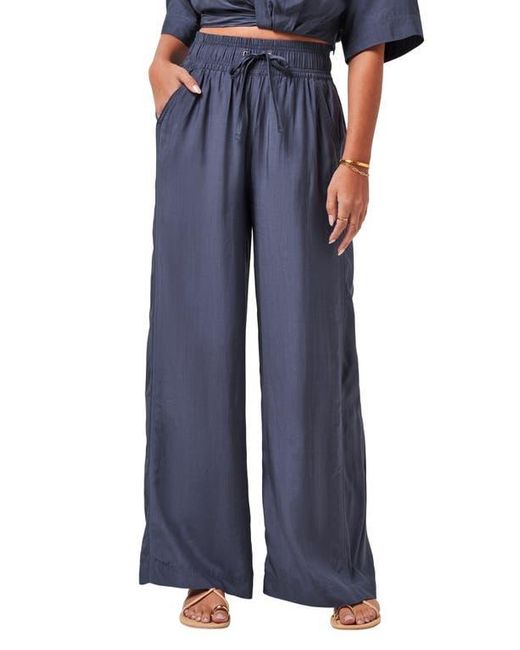 Travis Mathew Blue Savanna Drawstring Waist Pants