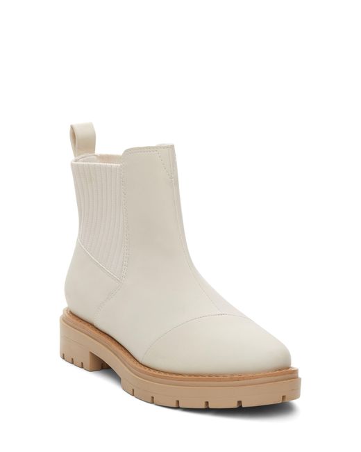 TOMS White Cort Chelsea Boot